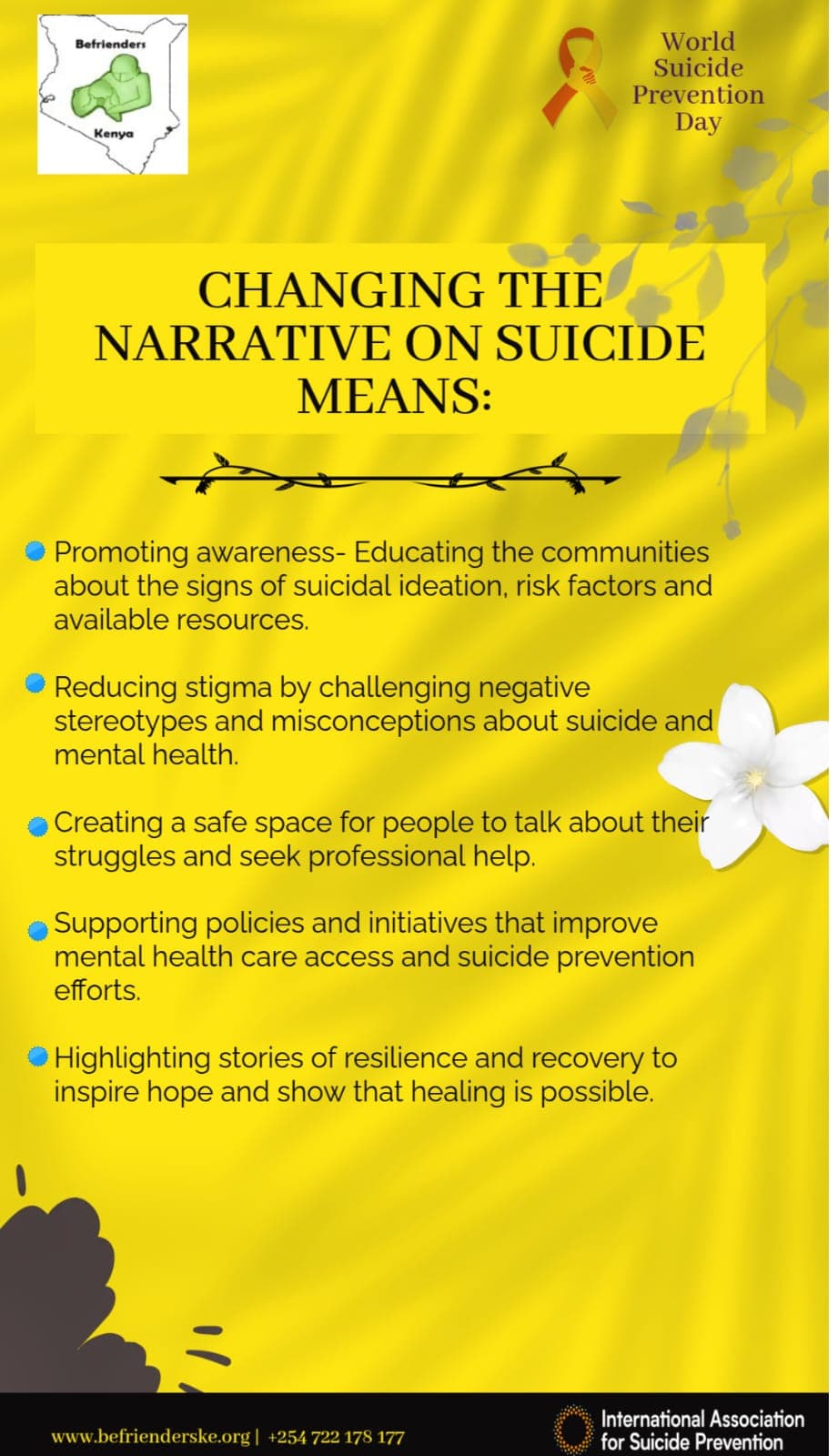 Changing the Narrative on Suicide